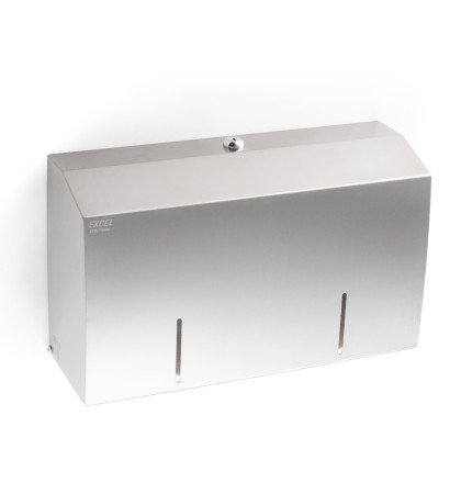 TTH-JTR-040 - EXCEL JTR TWIN TOILET ROLL DISPENSER - MII